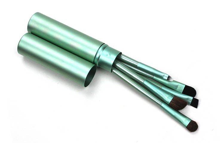 5pcs Travel Portable Mini Eye Makeup Brushes - silverfoxgoods